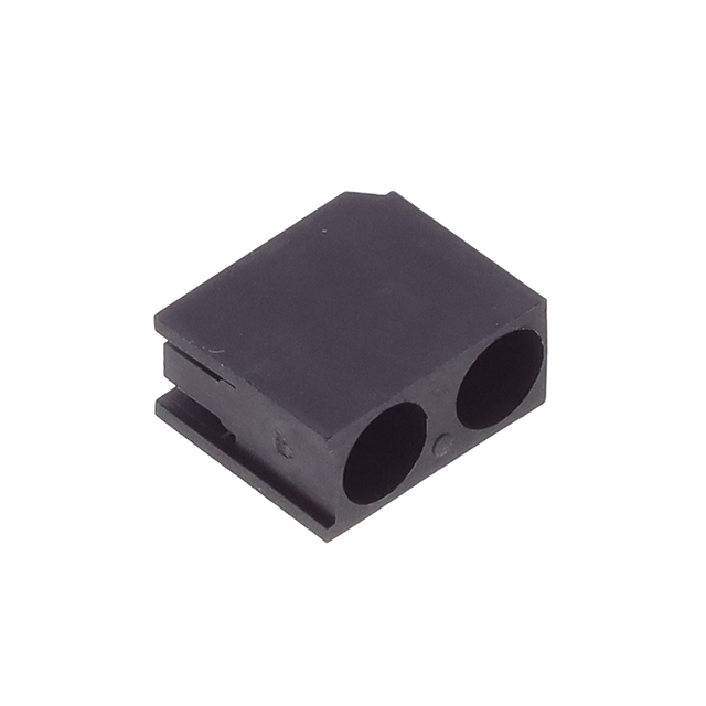 【H-201C-1】LED HOLDER T1 NYLON BLACK