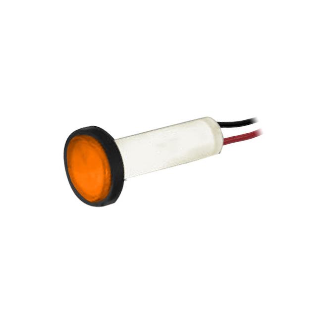 【464W-NWO60H-NAO-R-】PMI ROUND LED .250" 60V WIRE DIF