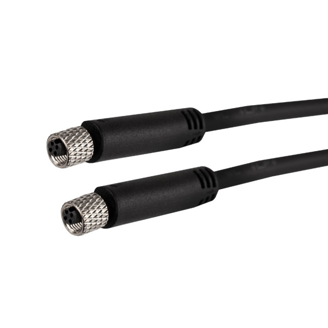 CIRC CBL 4POS PLUG TO PLUG 6.56'【BC-M5FA4BFA4020M】