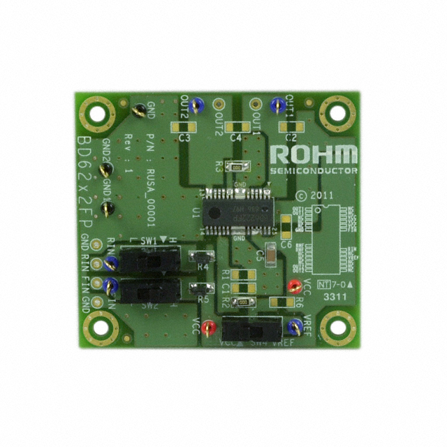 【BD6212FP-EVAL-N】EVAL BOARD FOR BD6212