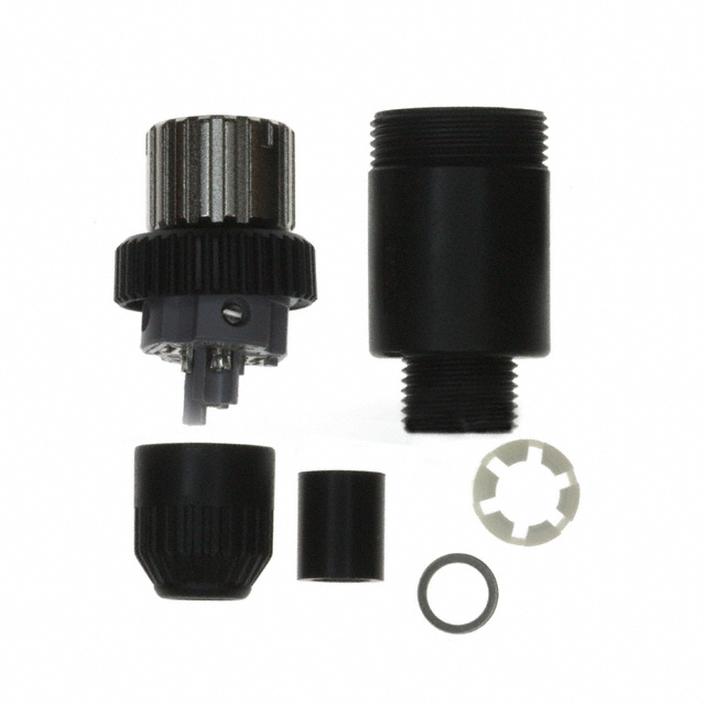 【XS5C-D4S7】CONN RCPT FMALE 4POS GOLD SCREW