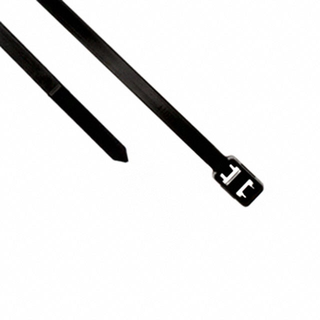 CBL TIE DBL HEAD BLK 50LB 7.60"【PLB2S-C0】