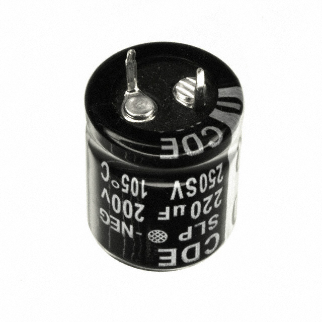 【SLP332M025A1P3】CAP ALUM 3300UF 20% 25V SNAP TH