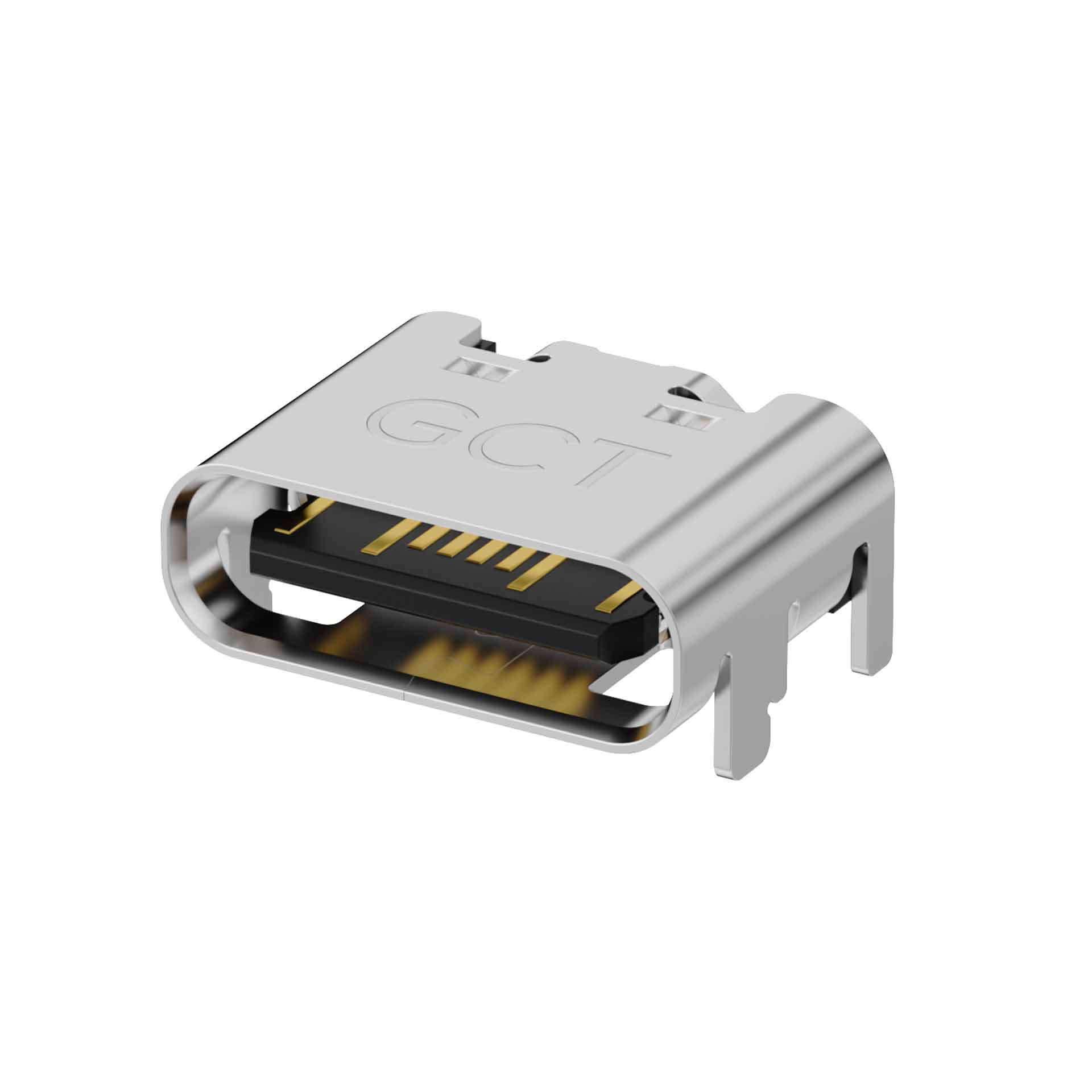 【USB4215-03-A】USB C Receptac, Sht Body, USB2.0