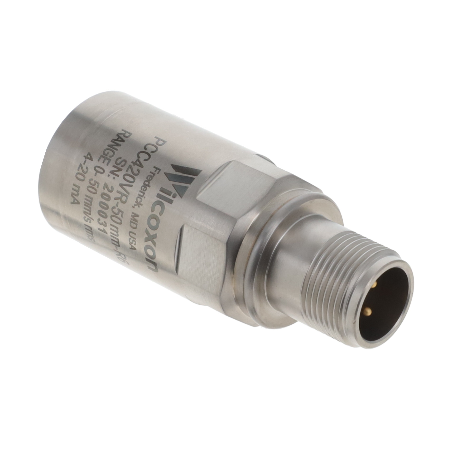 【PCC420VR-50MM-R6】4-20MA VIBRATION SENSOR, RMS VEL
