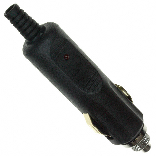 【APP-001-20AMP】AUTO PWR PLUG 12V 20A W/LED BLK