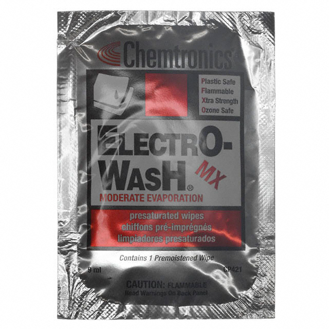 【CP421】WIPES WET ELEC EQUIP 8X10" 25PC