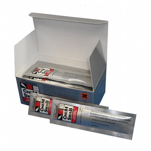 【CS25】SWAB SNGL HEAD FOAM 5.12" 25PCS