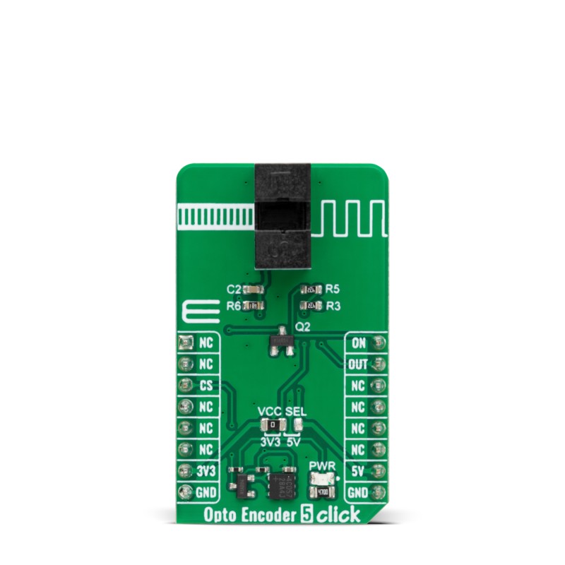 【MIKROE-6056】OPTO ENCODER 5 CLICK