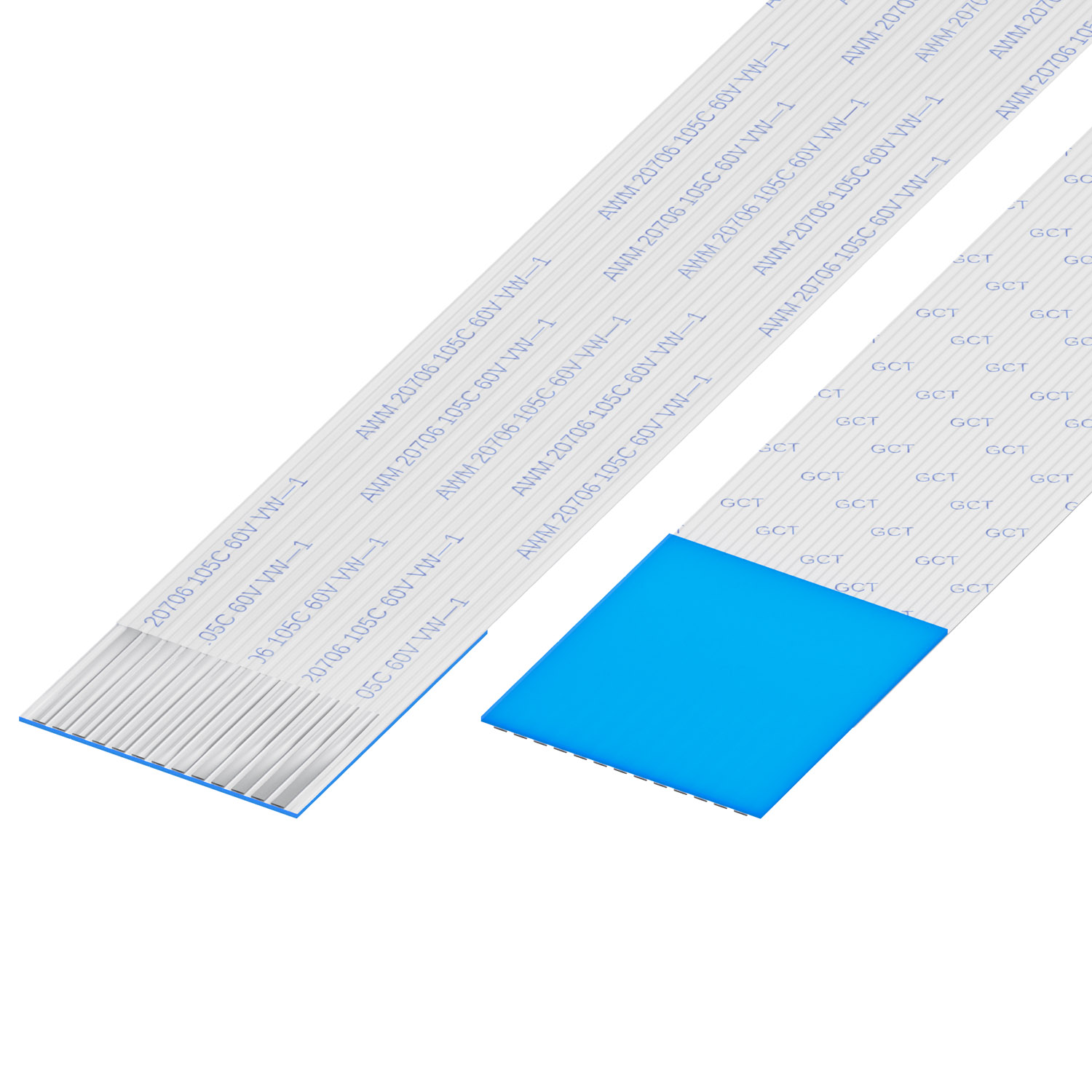 1MM PITCH FFC, 13 CONTACTS, D TY【10-13-D-0203-C-4-08-4-T】