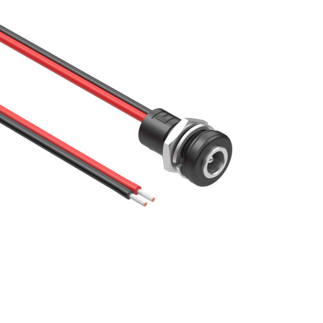 CBL ASSY 2.1MM JACK-CBL FLAT 1'【10-06001】