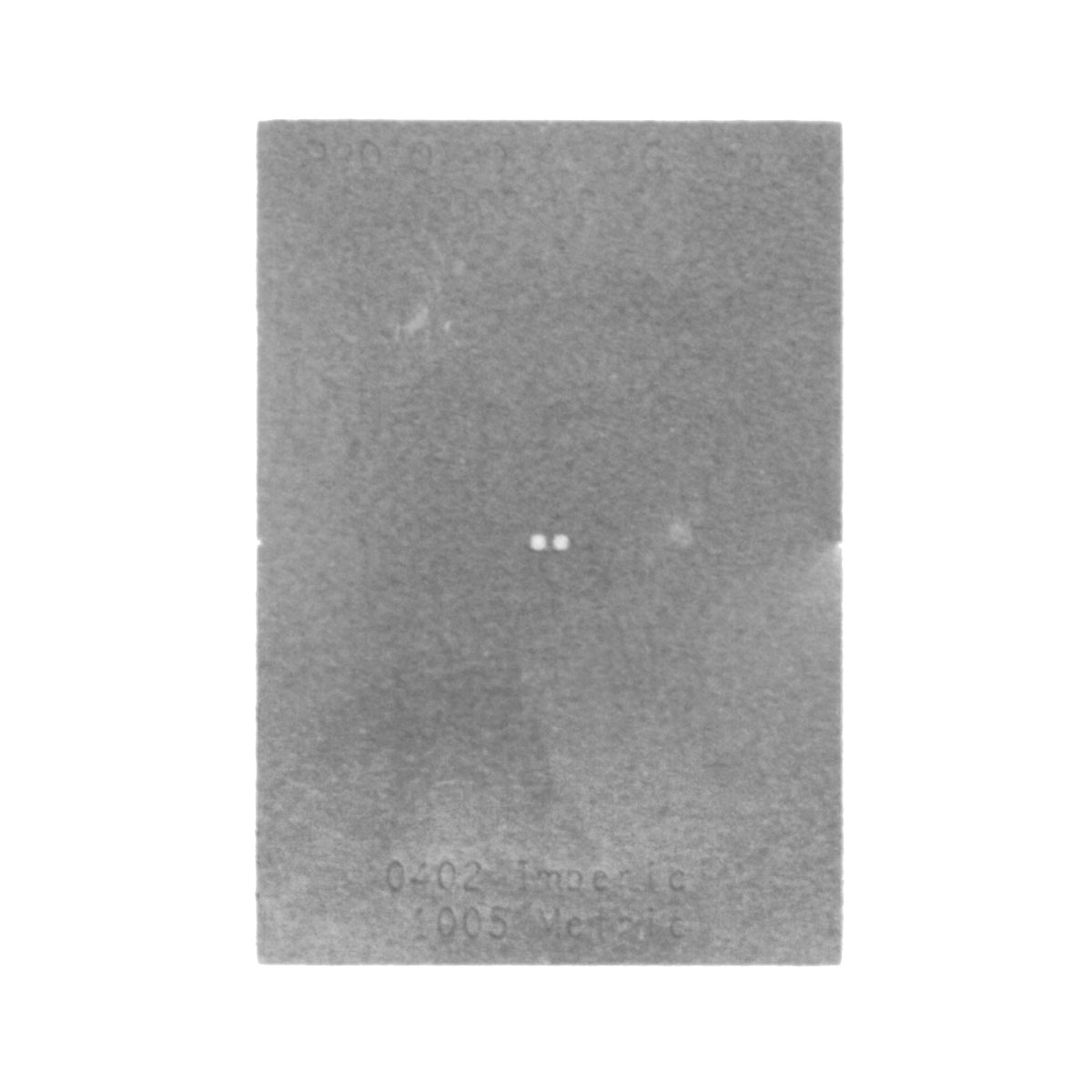 【DC0402-S】DISCRETE 0402 STAINLESS STEEL ST