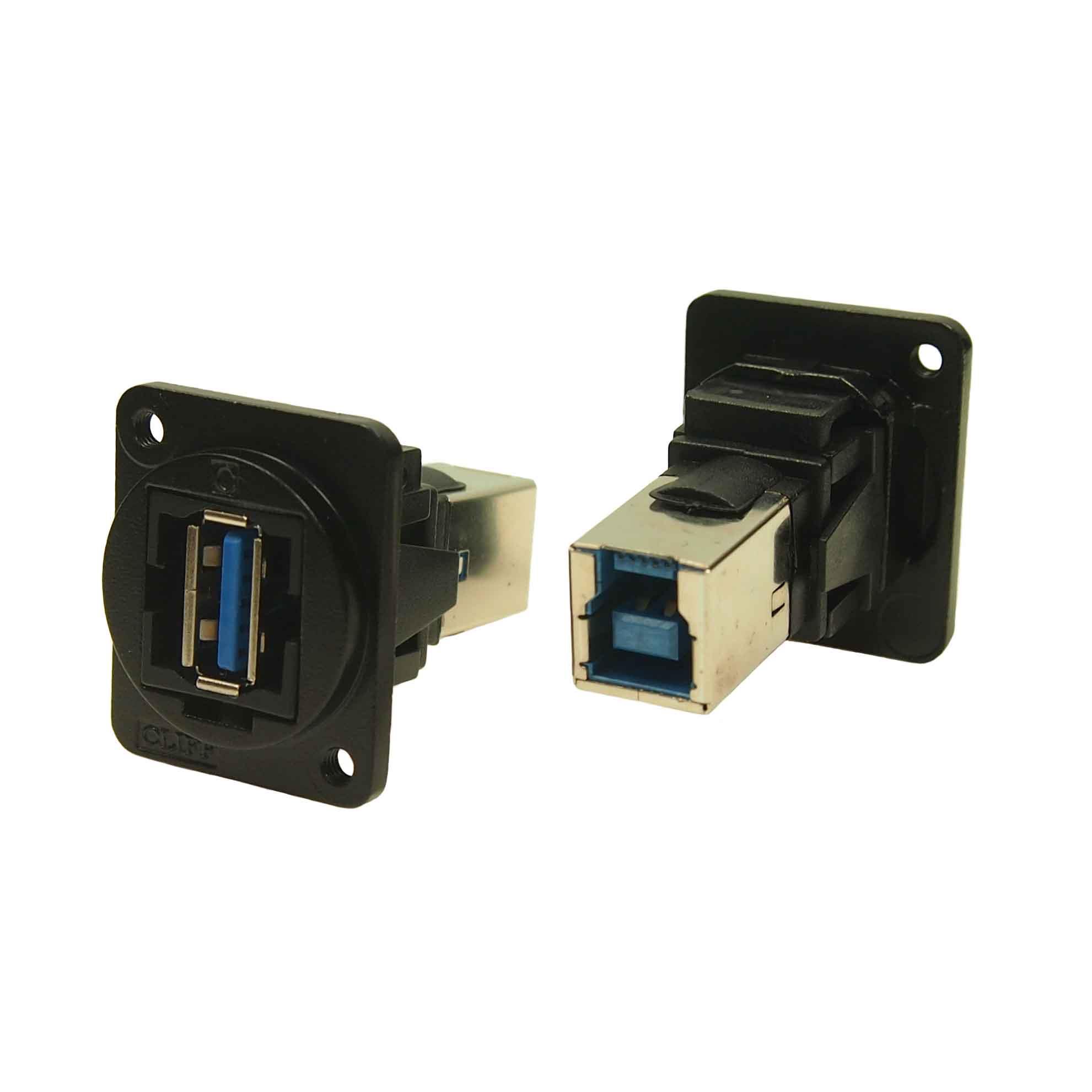 【CP30210NM3B】FT BLACK METAL USB 3.0 A-B M3