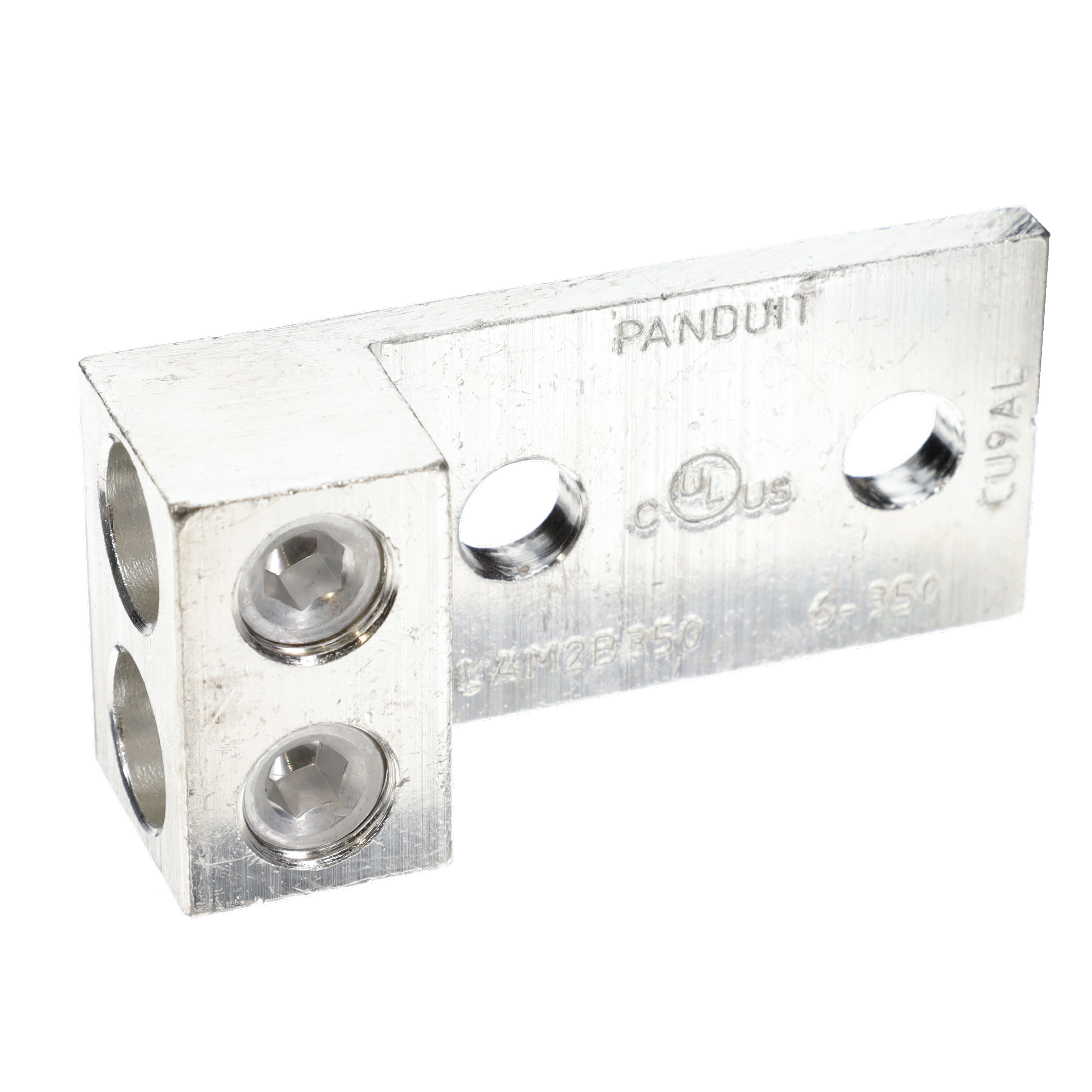 【LAM2B350-12-8】CONN TERM RECT LUG 6 AWG #1/2