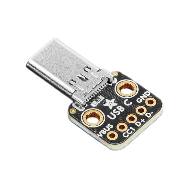 ADAFRUIT USB TYPE C PLUG BREAKOU【5978】