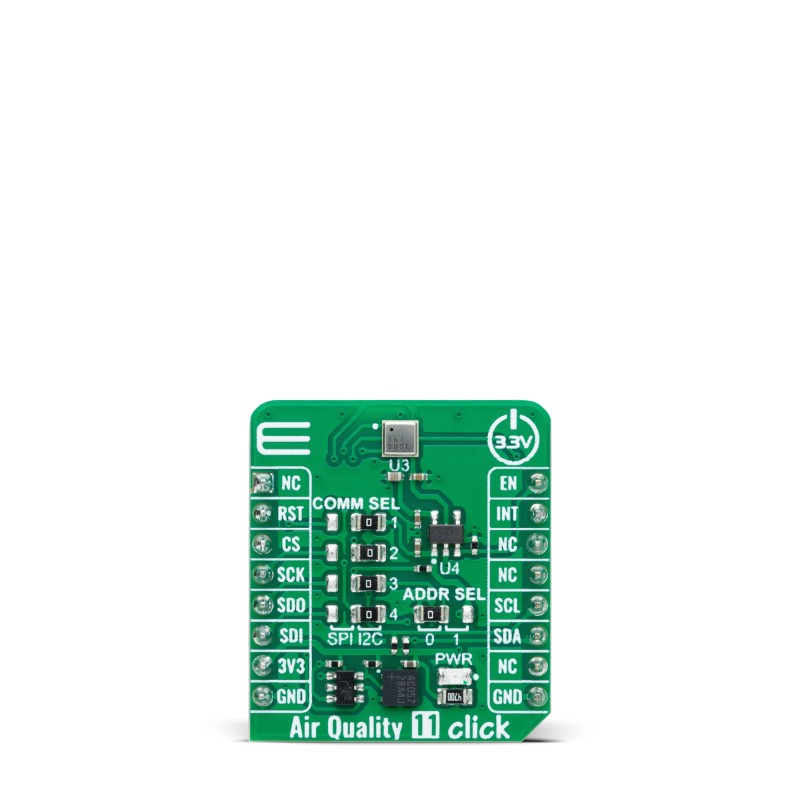 【MIKROE-6063】AIR QUALITY 11 CLICK