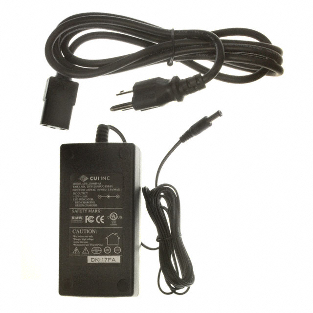 【DTB120300UC-P5P-FL】BATT CHARGER DESKTOP 12V 3A