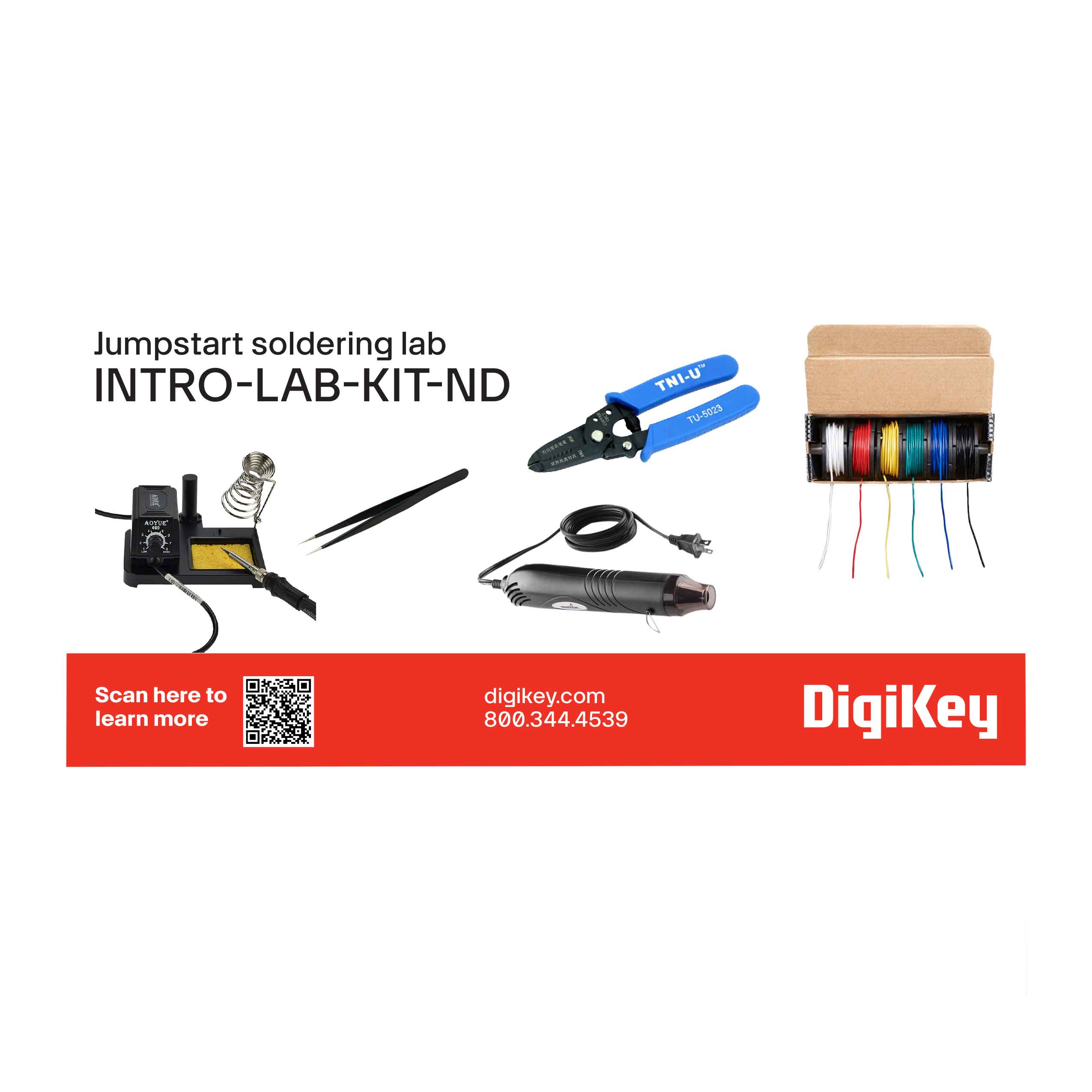 【INTRO-LAB-KIT】JUMPSTART SOLDERING LAB