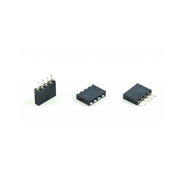 【2145-1X04C00SA】PCB SOCKET, SINGLE ROW, 4 PIN, S[バルク]