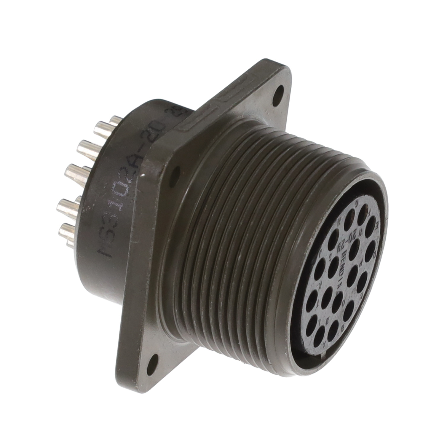 【MS3102A20-29S】CONN RCPT FMALE 17POS SOLDER CUP