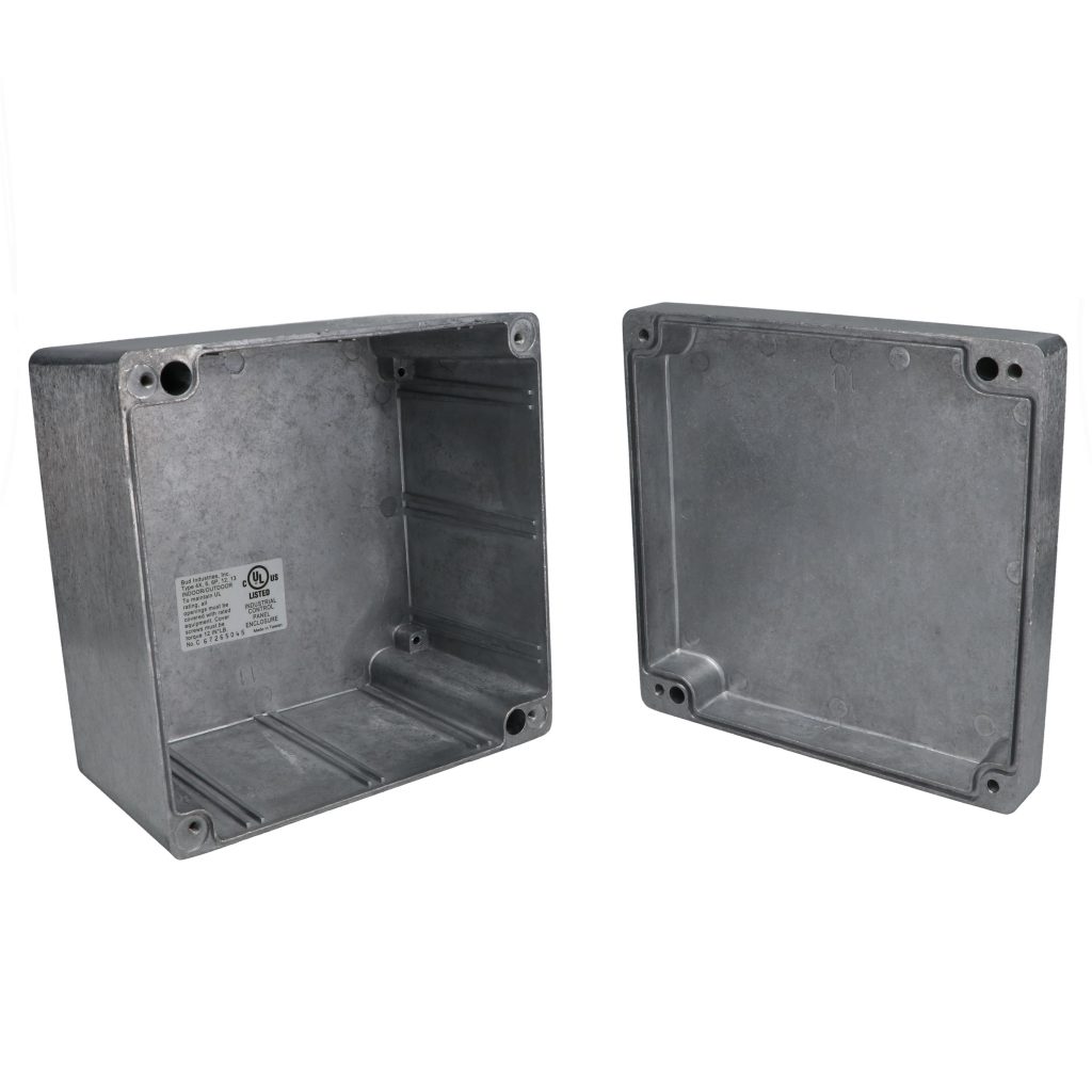 BOX ALUM NATURAL 6.25"L X 6.25"W【AN-1310-A】