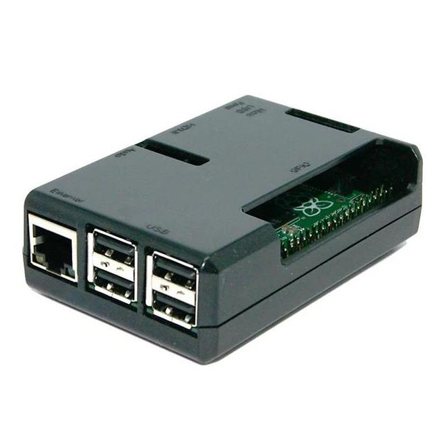 BLACK CASE FOR RASPBERRY PI 2 WI【SKU02719】