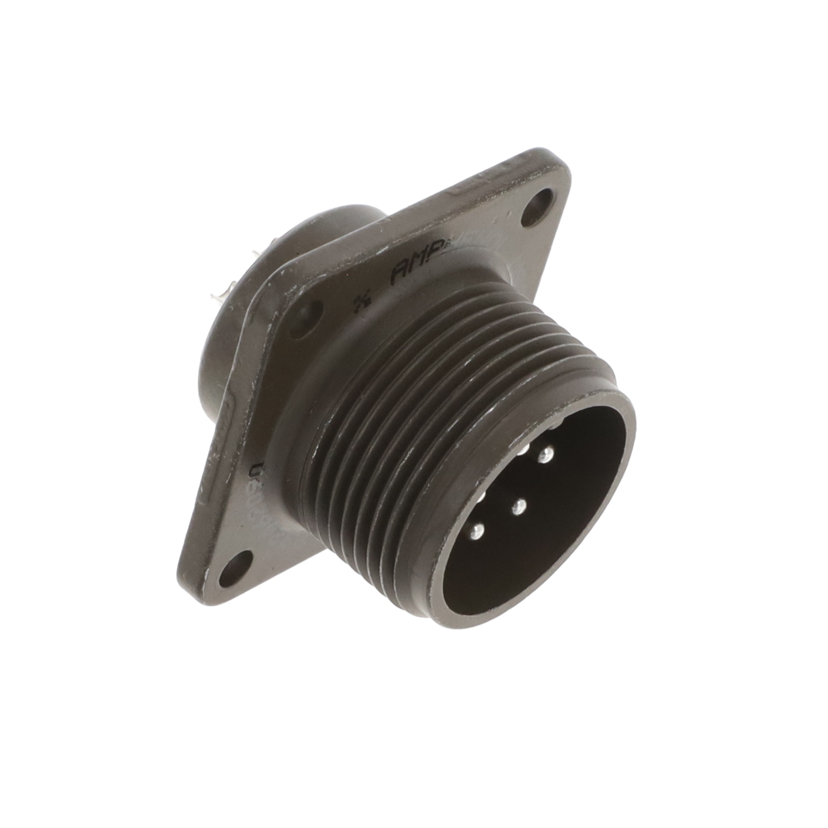 【MS3102A14S-5P】CONN RCPT MALE 5P SILV SLDR CUP