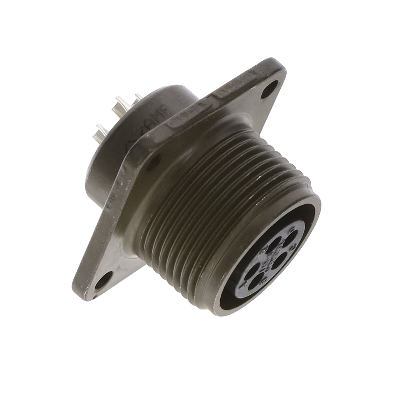 【MS3102A14S-5S】CONN RCPT FMALE 5P SILV SLDR CUP