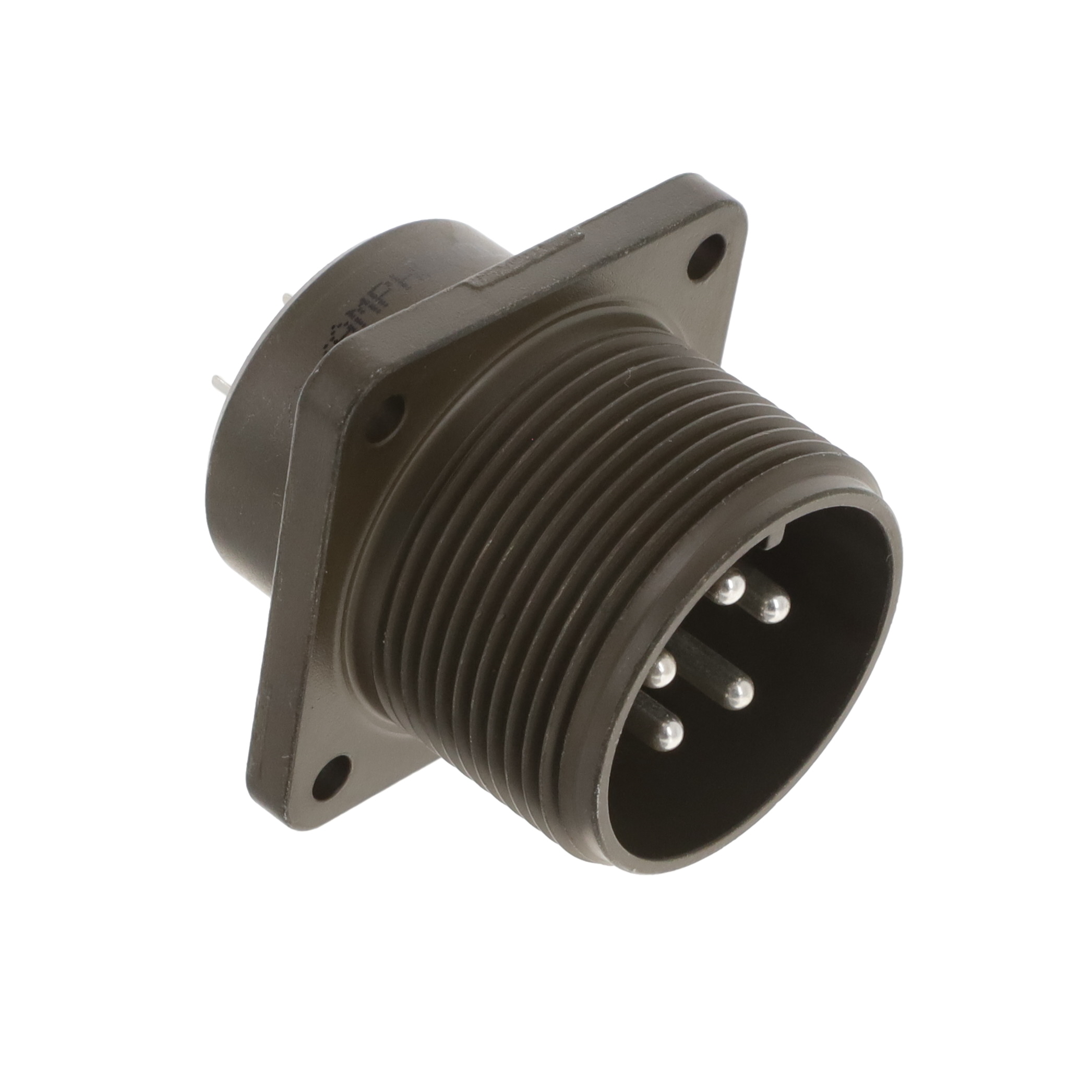 【MS3102A18-11P】CONN RCPT MALE 5P SILV SLDR CUP