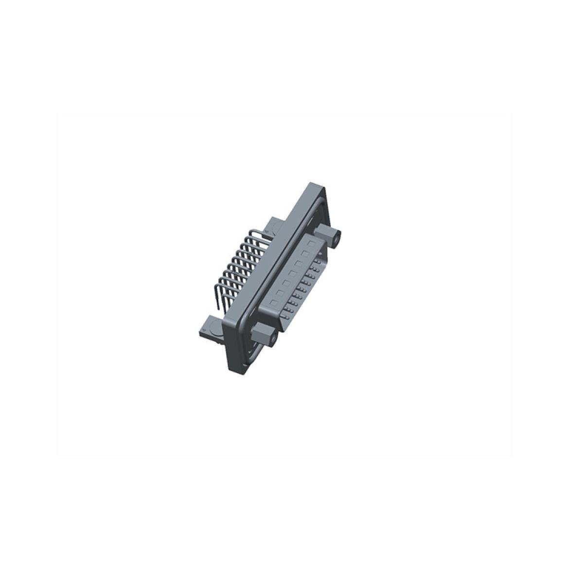 【HDB-26PMMP-SB8001】CONN D-SUB HD PLG 26POS R/A SLDR