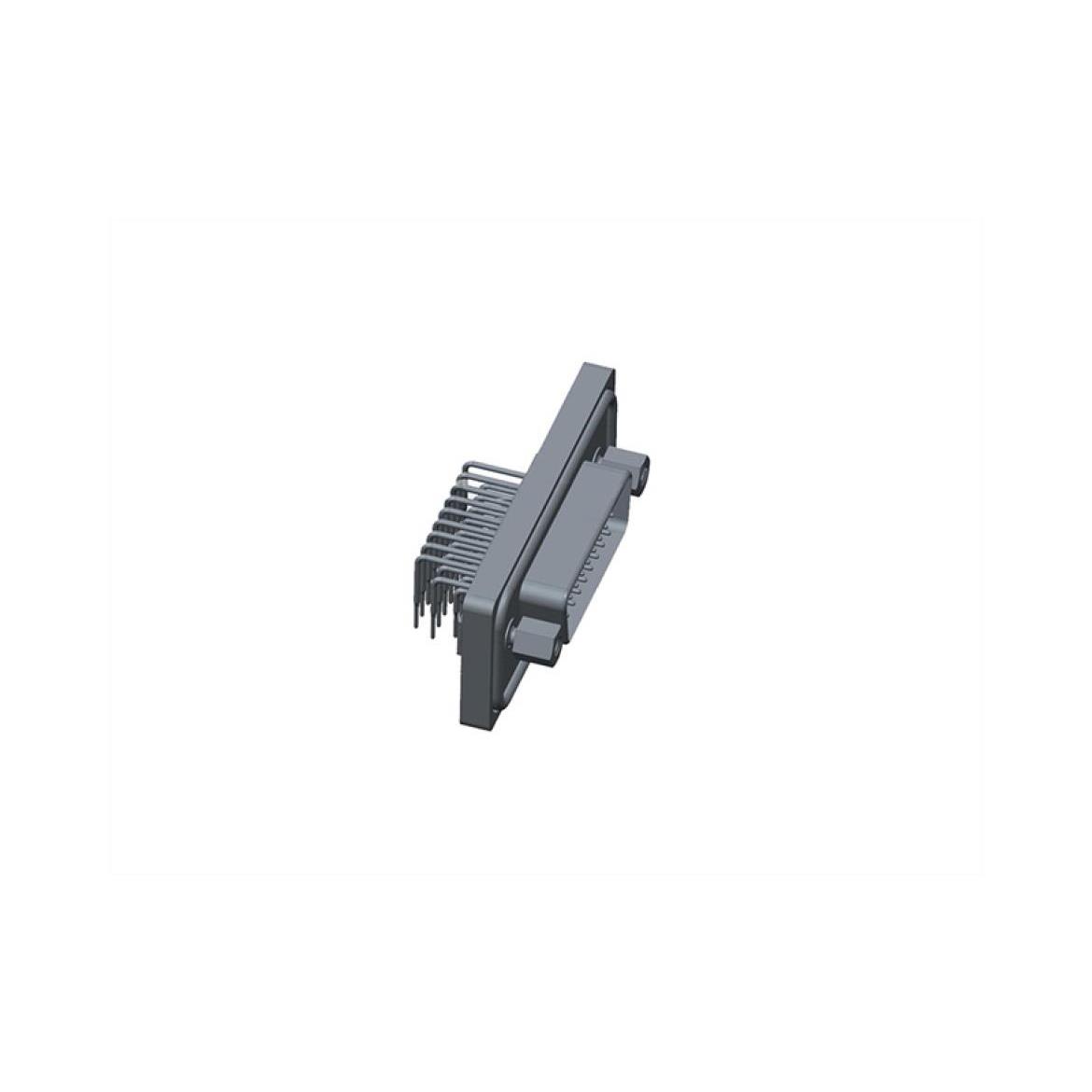 【HDB-26PMMP-SR8001】CONN D-SUB HD PLG 26POS R/A SLDR