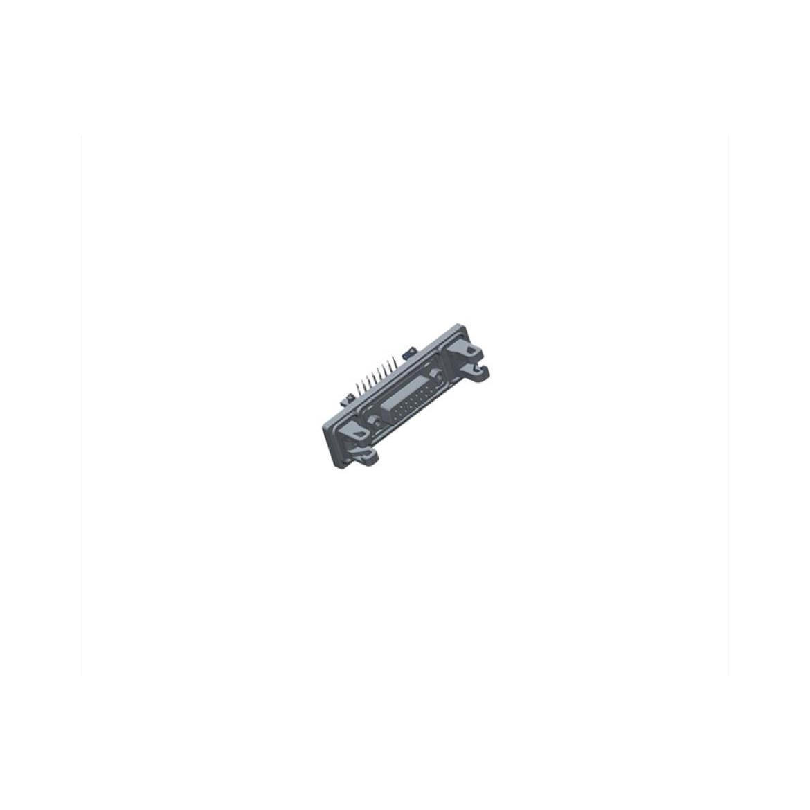 CONN D-SUB RCPT 15POS R/A SOLDER【SDB-15PFFP-QB8001】
