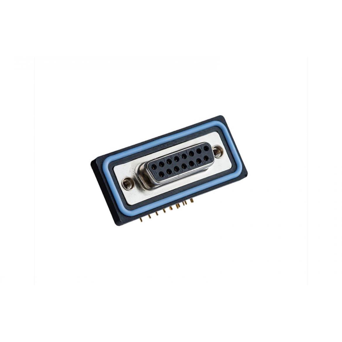 CONN D-SUB RCPT 15POS R/A SOLDER【SDB-15PFFP-SR8001】