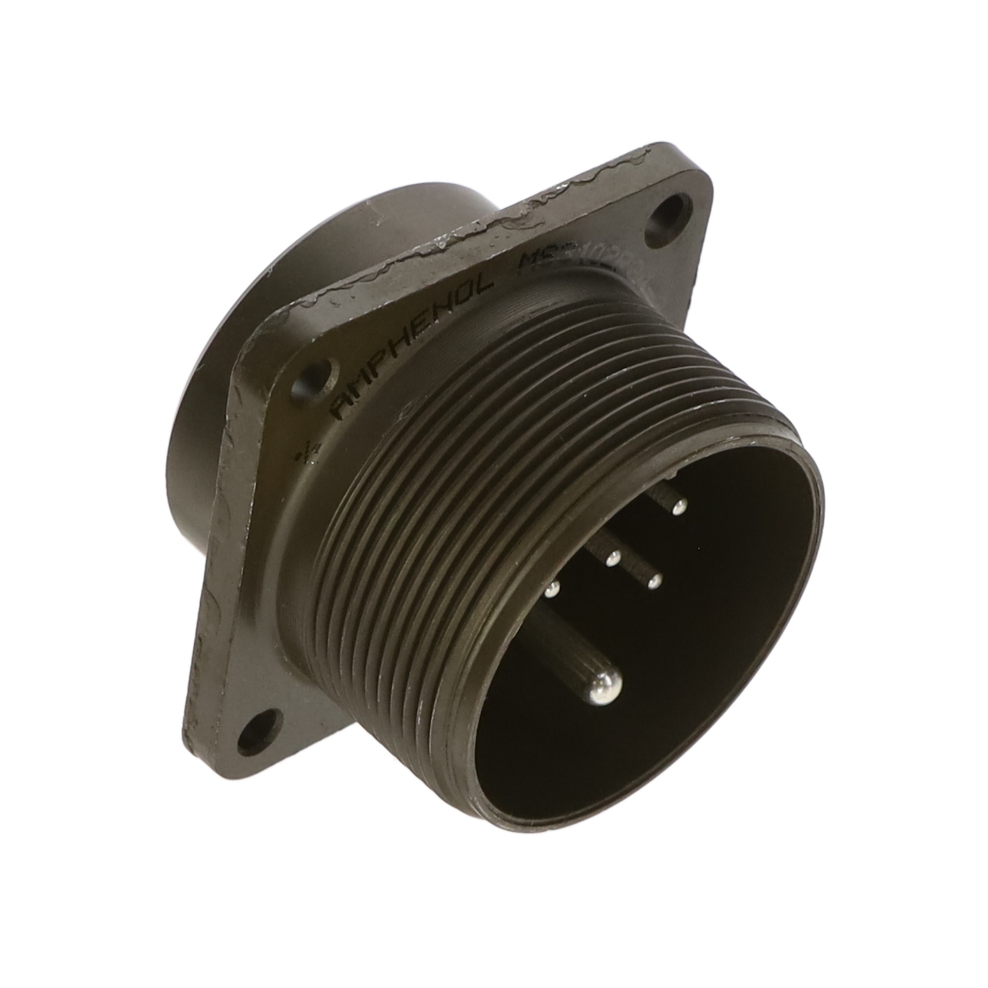 【MS3102R24-21P】MIL-5015 MS/AC THREADED RECEPT
