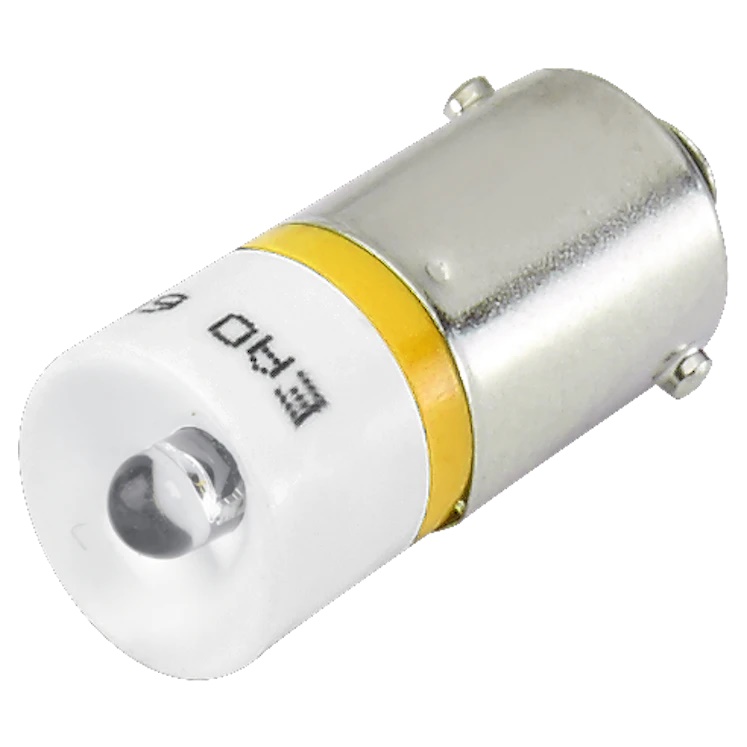 【10-2413.1134R】SINGLE-LED SUPER BRIGHT, BA9S, Y