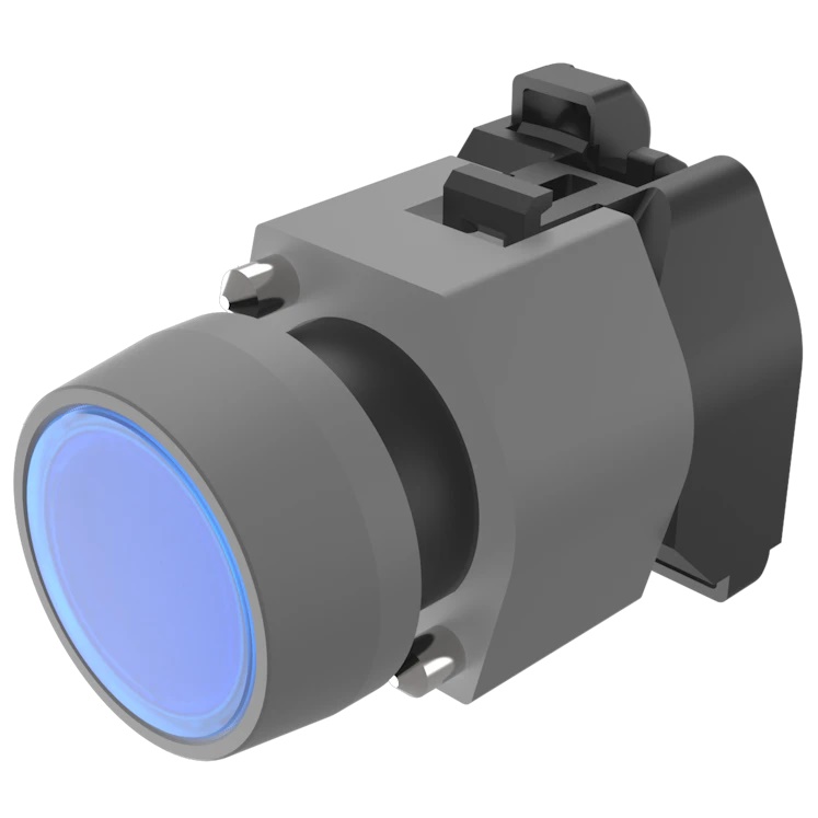 ACTUATOR,  29 MM, FLUSH, BLUE, P【704.002.6】