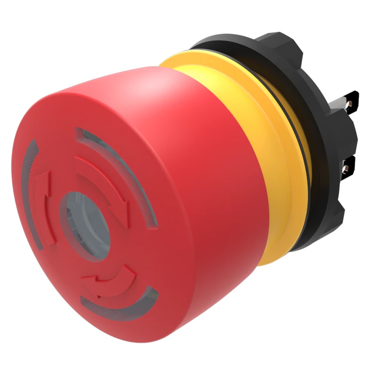 EMERGENCY STOP SWITCH,  32 MM, M【84-5341.8D20】