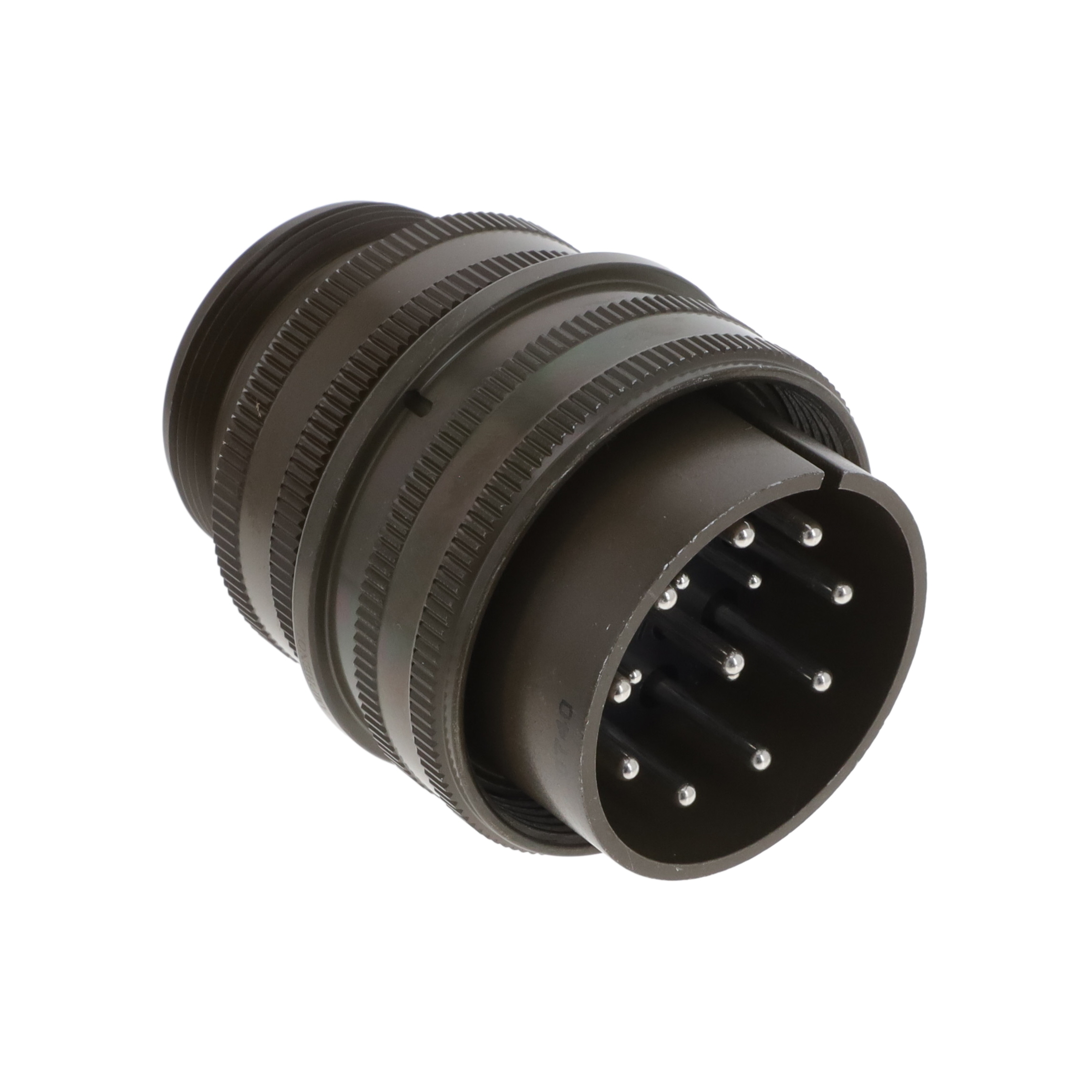 【MS3106A28-20P】CONN PLUG MALE 14P SILV SLDR CUP
