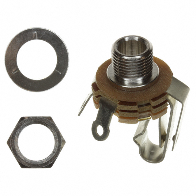 【13A】CONN JACK MONO 6.35MM PNL MNT