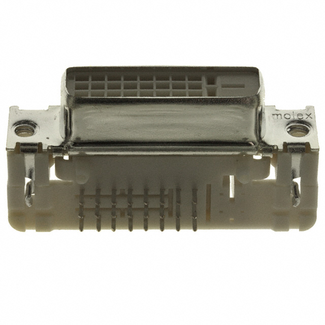 【0743204000】CONN RCPT DVI-D DL 24POS PCB R/A[トレイ]