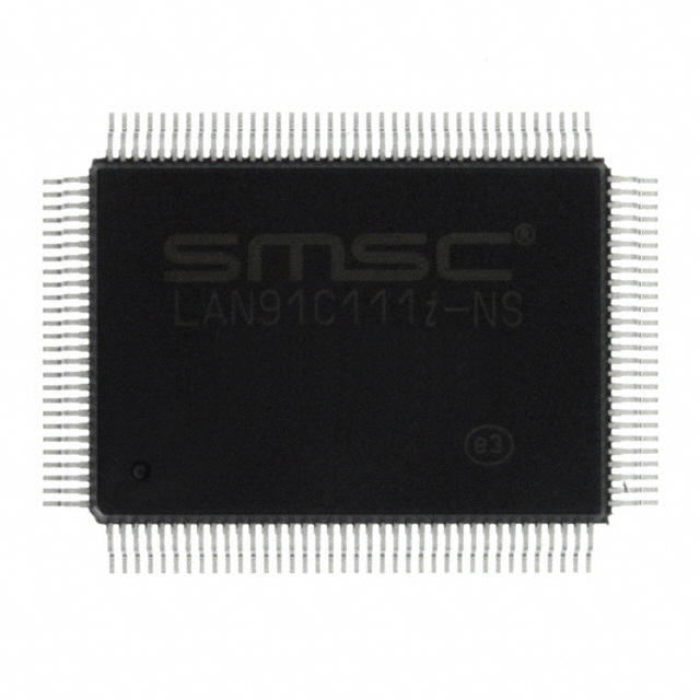 【LAN91C111I-NS】IC ETHERNET CTLR MAC PHY 128-QFP