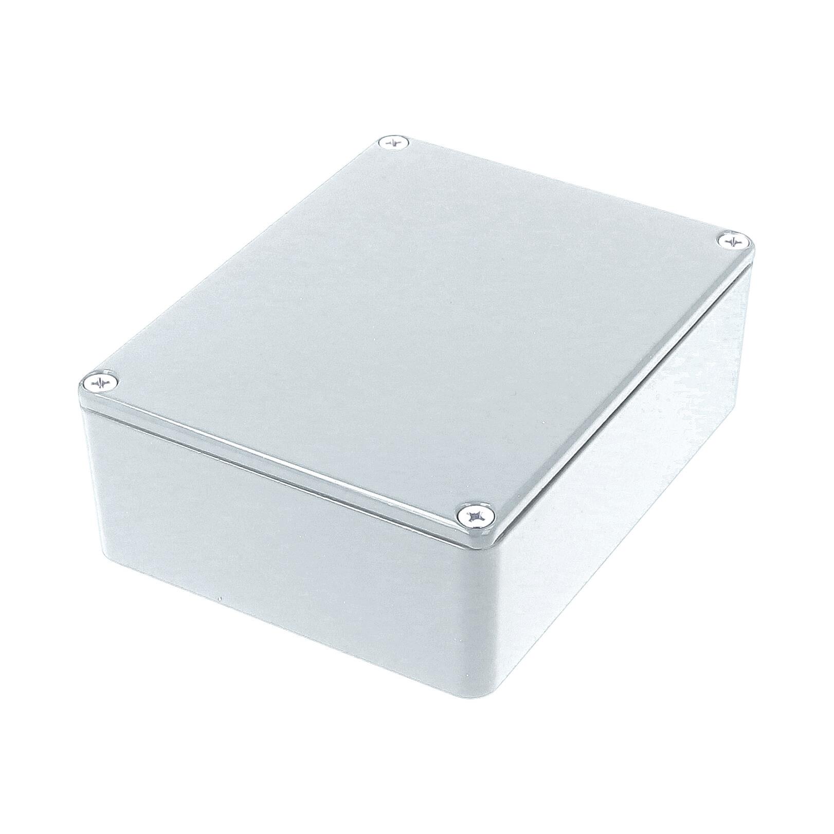 【1590BBSLG】ENCLOSURE ALUM 4.7"L X 3.7"W