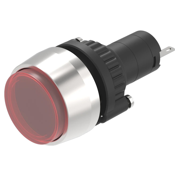 LED PNL IND RED CLEAR QUICK CON【K14-040.110051】