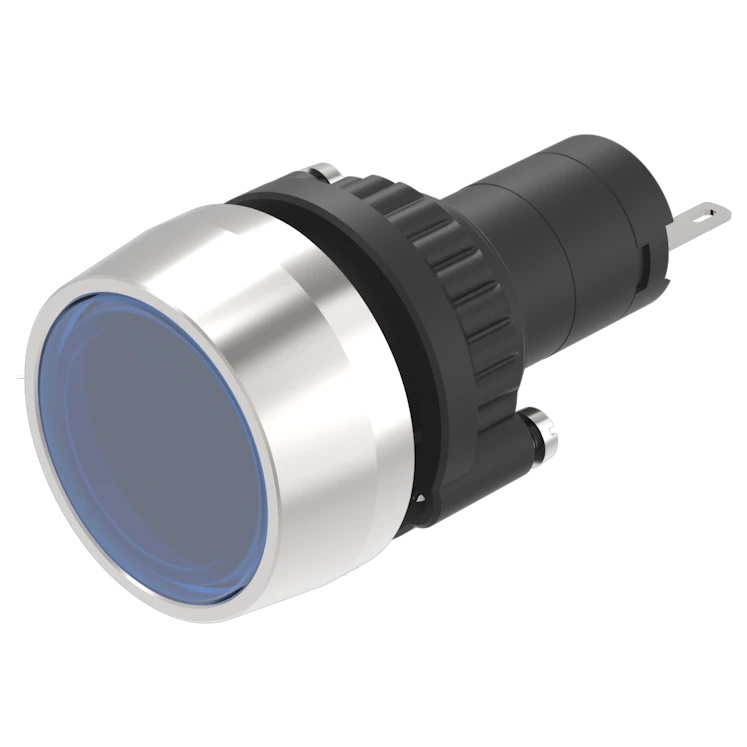 LED PNL IND BLUE CLR QUICK CON【K14-040.110062】