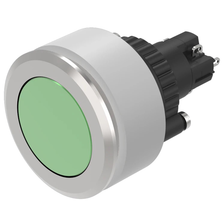 PUSHBUTTON, MAINTAINED, 250 V AC【K14-271.222140】