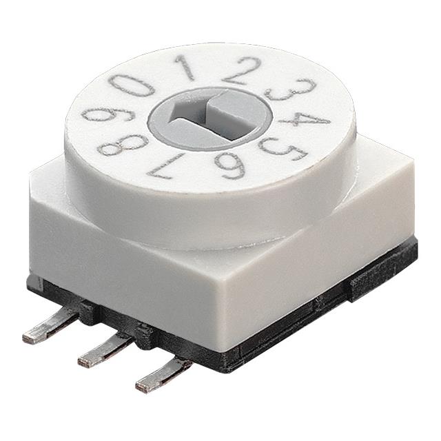 【P65SMT 703TR】SWITCH ROTARY DIP  HEXADECIMAL 1