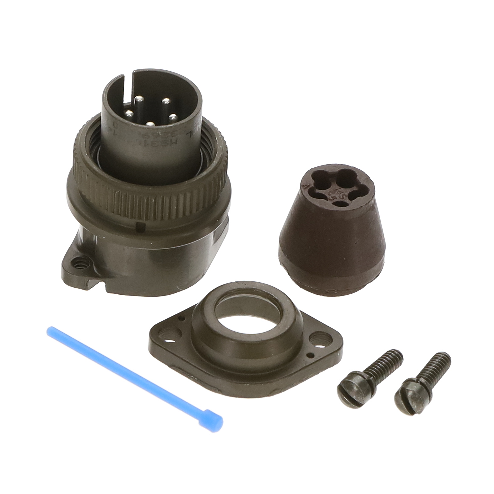 【MS3106R14S-5P】MIL-5015 MS/AC THREADED PLUG