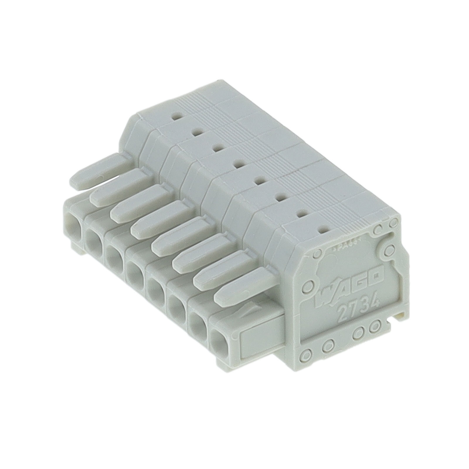 【2734-108】TERM BLOCK PLUG 8POS 3.50MM