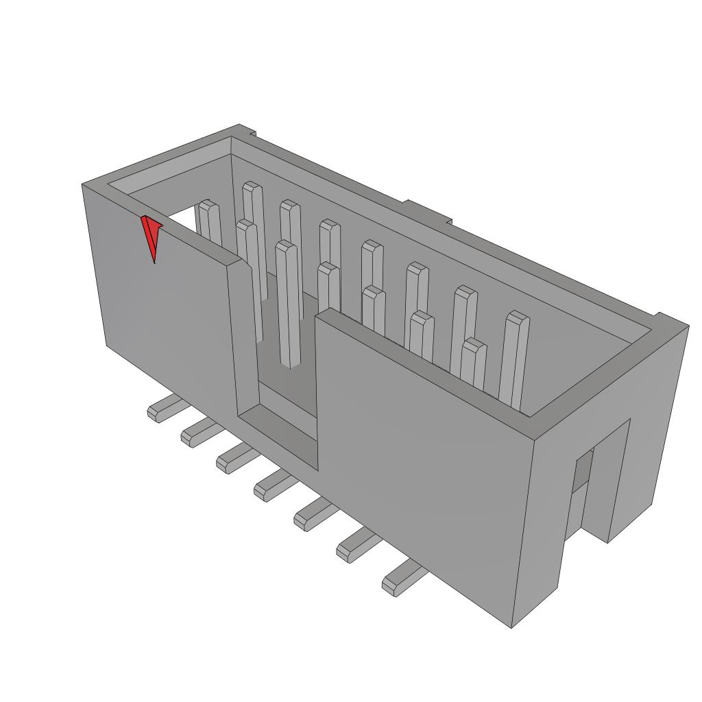 【HTST-107-01-T-DV-TR】CONN HEADER SMD 14POS 2.54MM[カット テープ（CT）]