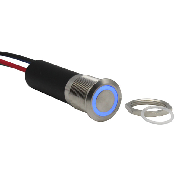 【SS119CBSNAW】SWITCH PB SPDT 10A 28VDC